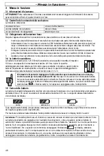 Preview for 46 page of switel D6025 Operating Instructions Manual