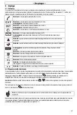 Preview for 47 page of switel D6025 Operating Instructions Manual