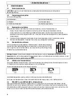 Предварительный просмотр 6 страницы switel D8525 Operating Instructions Manual