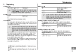 Предварительный просмотр 103 страницы switel DC 56 series Operating Instructions Manual