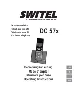 switel DC 57 series Operating Instructions Manual предпросмотр