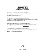 Предварительный просмотр 140 страницы switel DC 57 series Operating Instructions Manual