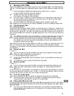 Предварительный просмотр 41 страницы switel DC402 Operating Instructions Manual