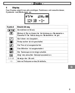 Предварительный просмотр 9 страницы switel DC462 Operating Instructions Manual