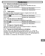 Предварительный просмотр 13 страницы switel DC462 Operating Instructions Manual