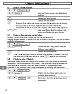 Предварительный просмотр 14 страницы switel DC462 Operating Instructions Manual