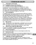 Предварительный просмотр 31 страницы switel DC462 Operating Instructions Manual