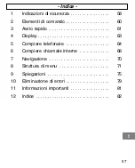 Предварительный просмотр 57 страницы switel DC462 Operating Instructions Manual