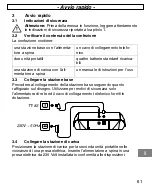 Предварительный просмотр 61 страницы switel DC462 Operating Instructions Manual