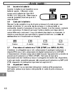 Предварительный просмотр 62 страницы switel DC462 Operating Instructions Manual