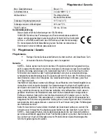 Предварительный просмотр 15 страницы switel DC651 Operating Instruction