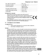 Предварительный просмотр 45 страницы switel DC651 Operating Instruction