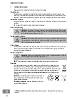 Предварительный просмотр 46 страницы switel DC651 Operating Instruction