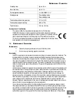 Предварительный просмотр 59 страницы switel DC651 Operating Instruction