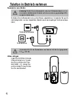 Предварительный просмотр 6 страницы switel DC66x Operating Instructions Manual