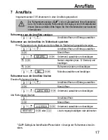 Предварительный просмотр 17 страницы switel DC66x Operating Instructions Manual