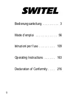 Preview for 2 page of switel DC682 Combo Operating Instructions Manual