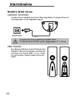 Preview for 10 page of switel DC682 Combo Operating Instructions Manual