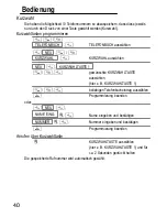 Preview for 40 page of switel DC682 Combo Operating Instructions Manual