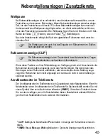 Preview for 45 page of switel DC682 Combo Operating Instructions Manual