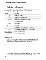 Preview for 176 page of switel DC682 Combo Operating Instructions Manual