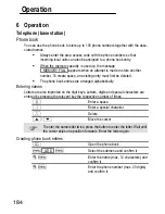 Preview for 184 page of switel DC682 Combo Operating Instructions Manual