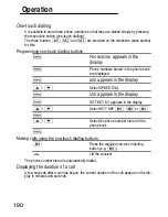 Preview for 190 page of switel DC682 Combo Operating Instructions Manual