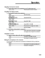 Preview for 191 page of switel DC682 Combo Operating Instructions Manual