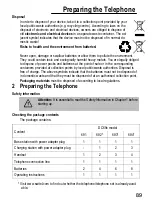 Preview for 89 page of switel DC69 Series Operating Instructions Manual