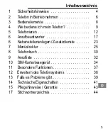 Предварительный просмотр 3 страницы switel DCT 487 Operating Instructions Manual