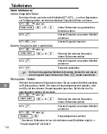 Предварительный просмотр 14 страницы switel DCT 487 Operating Instructions Manual