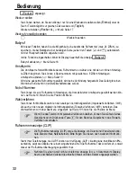 Предварительный просмотр 32 страницы switel DCT 587x Combo Operating Instructions Manual