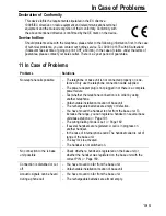 Предварительный просмотр 195 страницы switel DCT 587x Combo Operating Instructions Manual