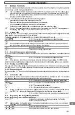 Предварительный просмотр 101 страницы switel DCT407 Operating Instructions Manual