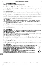 Предварительный просмотр 4 страницы switel DCT4073 Operating Instructions Manual