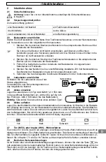 Предварительный просмотр 5 страницы switel DCT4073 Operating Instructions Manual