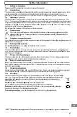 Предварительный просмотр 87 страницы switel DCT4073 Operating Instructions Manual