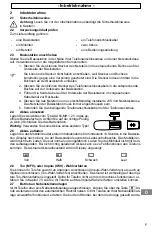 Предварительный просмотр 5 страницы switel DCT427 Operating Instructions Manual