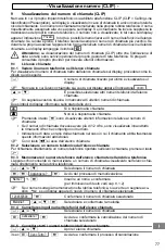 Предварительный просмотр 77 страницы switel DCT427 Operating Instructions Manual