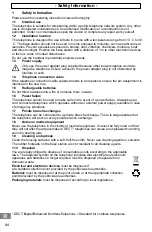 Предварительный просмотр 94 страницы switel DCT427 Operating Instructions Manual