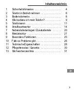 Предварительный просмотр 3 страницы switel DCT467 Operating Instructions Manual