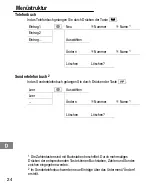 Предварительный просмотр 24 страницы switel DCT467 Operating Instructions Manual