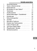 Предварительный просмотр 3 страницы switel DCT537 series Operating Instructions Manual