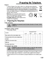 Preview for 109 page of switel DCT627 series Operating Instructions Manual