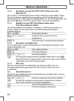 Предварительный просмотр 26 страницы switel DCT8572 Operating Instructions Manual