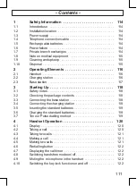 Предварительный просмотр 111 страницы switel DCT8572 Operating Instructions Manual