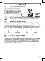 Предварительный просмотр 119 страницы switel DCT8572 Operating Instructions Manual