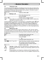 Предварительный просмотр 121 страницы switel DCT8572 Operating Instructions Manual