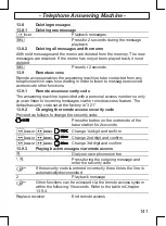 Предварительный просмотр 141 страницы switel DCT8572 Operating Instructions Manual