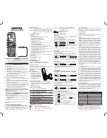 Предварительный просмотр 2 страницы switel DE 103x Operating Instructions